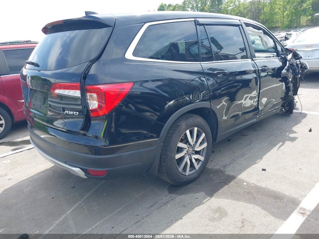 2021 Honda Pilot Awd Ex-l მანქანა იყიდება აუქციონზე, vin: 5FNYF6H55MB043700, აუქციონის ნომერი: 45013004