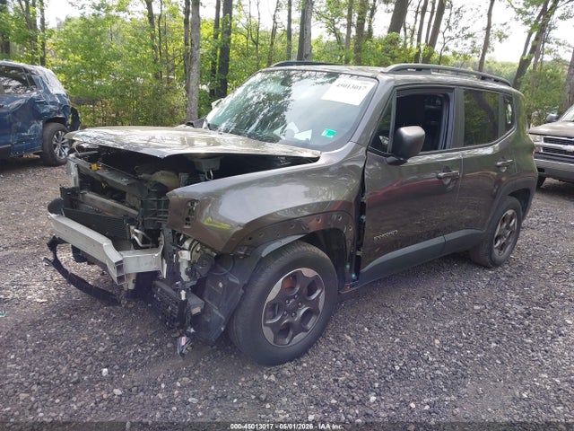 2017 Jeep Renegade Sport Fwd მანქანა იყიდება აუქციონზე, vin: ZACCJAAB0HPG14861, აუქციონის ნომერი: 45013017