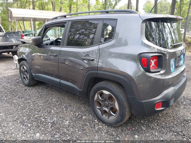 2017 Jeep Renegade Sport Fwd მანქანა იყიდება აუქციონზე, vin: ZACCJAAB0HPG14861, აუქციონის ნომერი: 45013017