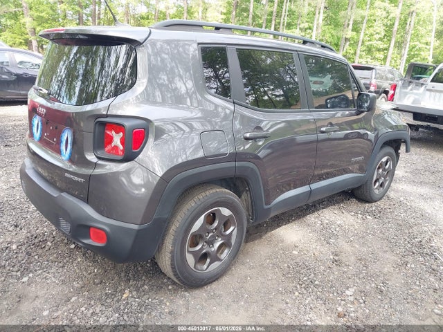 2017 Jeep Renegade Sport Fwd მანქანა იყიდება აუქციონზე, vin: ZACCJAAB0HPG14861, აუქციონის ნომერი: 45013017