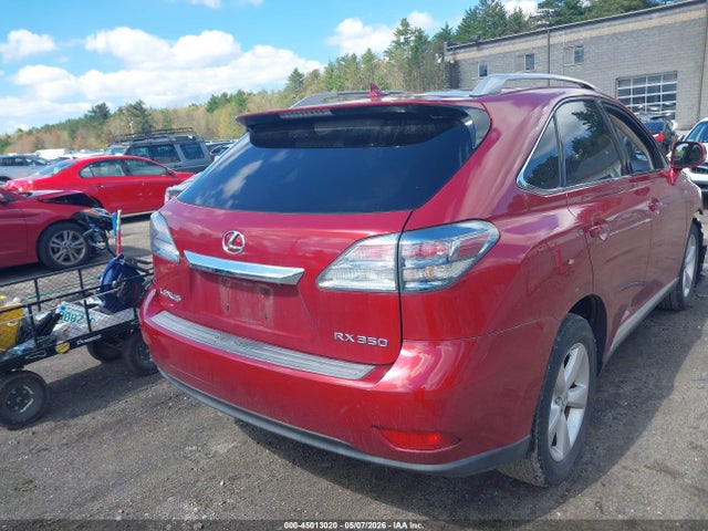 Aukcja sprzedaży 2010 Lexus Rx 350, vin: 2T2BK1BA6AC078820, numer aukcji: 45013020