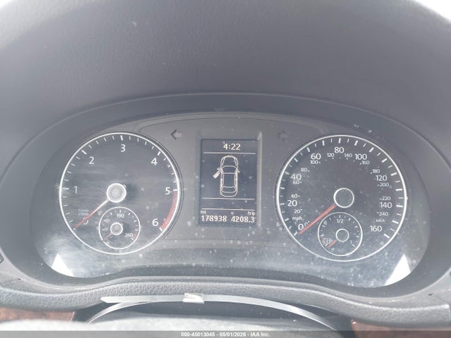 45013045 :رقم المزاد ، 1VWCN7A39DC052714 vin ، 2013 Volkswagen Passat 2.0l Tdi Sel Premium مزاد بيع