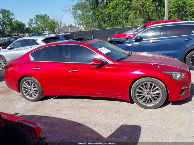 Продаж на аукціоні авто 2022 Infiniti Q50 Luxe Awd, vin: JN1EV7BRXNM342361, номер лоту: 45013085