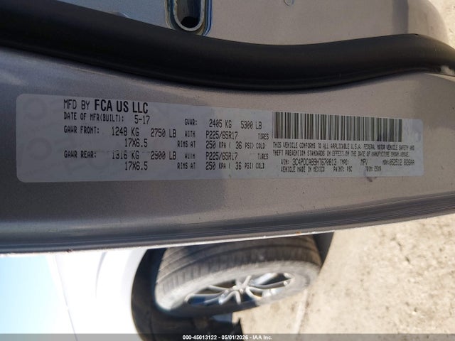 Aukcja sprzedaży 2017 Dodge Journey Se, vin: 3C4PDCAB9HT670813, numer aukcji: 45013122