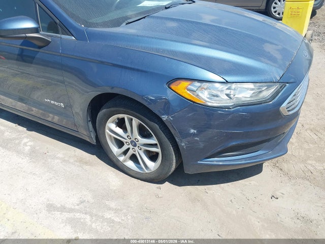 45013146 :رقم المزاد ، 3FA6P0LU9JR275765 vin ، 2018 Ford Fusion Hybrid Se مزاد بيع