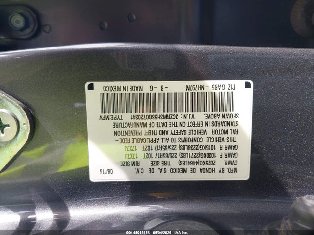 3CZRM3H58GG720241 Honda CR-V EX