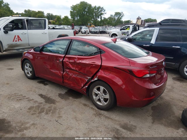 45013270 :رقم المزاد ، 5NPDH4AE5EH468215 vin ، 2014 Hyundai Elantra Se مزاد بيع