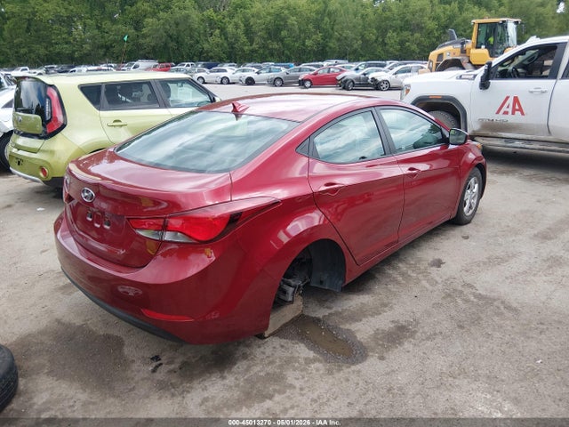 45013270 :رقم المزاد ، 5NPDH4AE5EH468215 vin ، 2014 Hyundai Elantra Se مزاد بيع