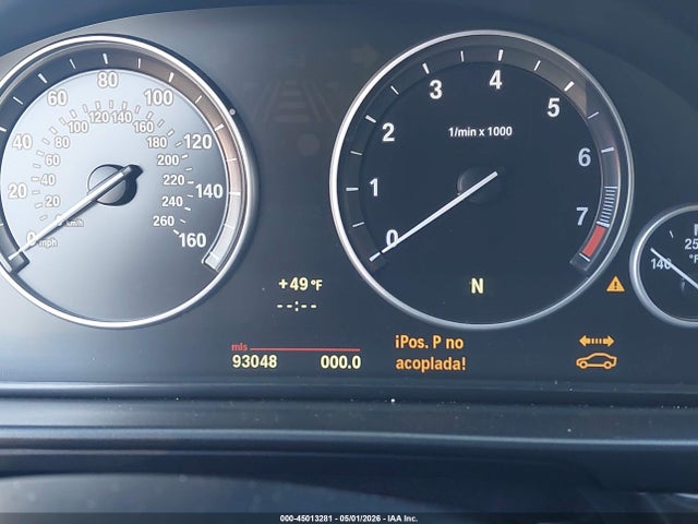 Aukcja sprzedaży 2012 Bmw 550i, vin: WBAFR9C50CDV58713, numer aukcji: 45013281