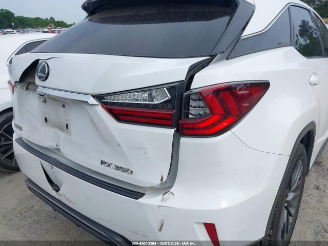Продаж на аукціоні авто 2017 Lexus Rx 350 F Sport, vin: 2T2BZMCA2HC122494, номер лоту: 45013384