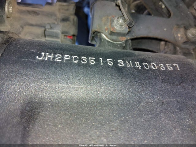 Aukcja sprzedaży 2003 Honda Cbr600 F4, vin: JH2PC35153M400357, numer aukcji: 45013439