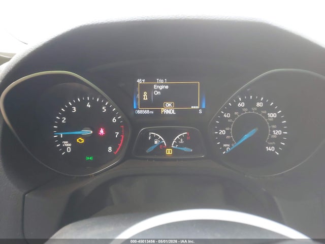 2018 Ford Focus Se მანქანა იყიდება აუქციონზე, vin: 1FADP3F2XJL320391, აუქციონის ნომერი: 45013456