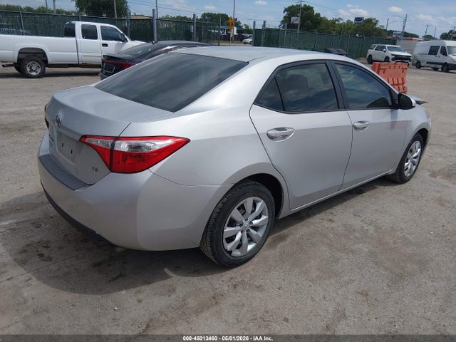 Auction sale of the 2016 Toyota Corolla Le, vin: 5YFBURHE8GP412264, lot number: 45013460