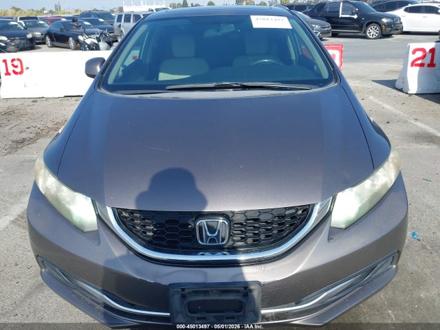 45013497 :رقم المزاد ، 19XFB2F84DE250674 vin ، 2013 Honda Civic Ex مزاد بيع