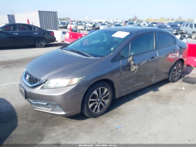 45013497 :رقم المزاد ، 19XFB2F84DE250674 vin ، 2013 Honda Civic Ex مزاد بيع