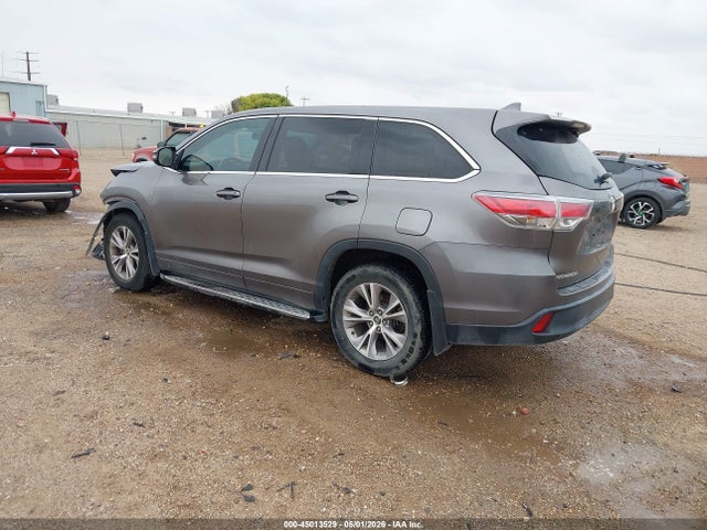Toyota Highlander Le Plus V6 2016 5TDZKRFH2GS140416 Image 3