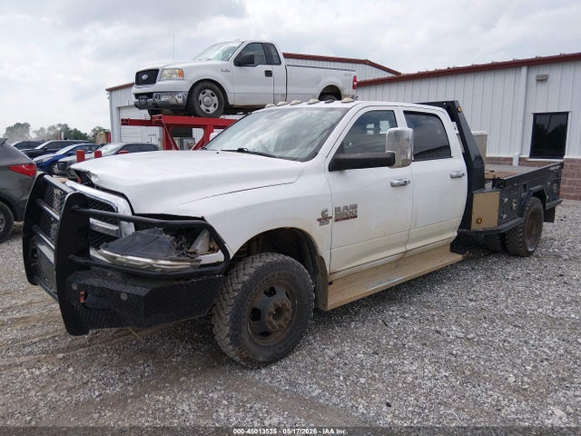45013535 :رقم المزاد ، 3C63RRGL3JG143830 vin ، 2018 Ram 3500 Tradesman  4x4 8' Box مزاد بيع