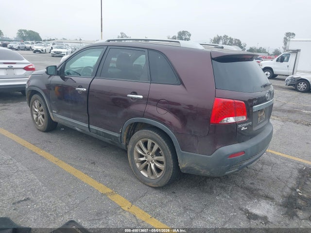 45013607 :رقم المزاد ، 5XYKUCA16BG058018 vin ، 2011 Kia Sorento Ex مزاد بيع