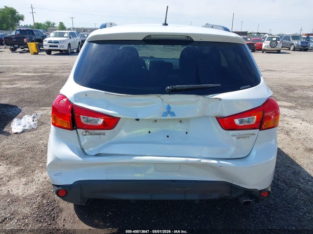 2014 Mitsubishi Outlander Sport Se მანქანა იყიდება აუქციონზე, vin: 4A4AR4AU9EE015165, აუქციონის ნომერი: 45013647