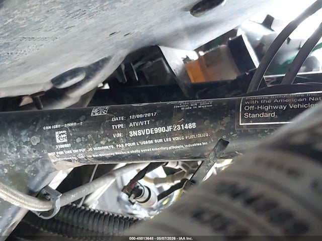 Polaris Rzr Xp 1000 Eps 2018 3NSVDE990JF231488 Image 10