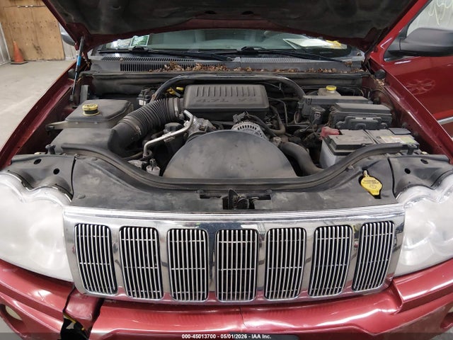 2005 Jeep Grand Cherokee Limited მანქანა იყიდება აუქციონზე, vin: 1J4HR58N95C675092, აუქციონის ნომერი: 45013700