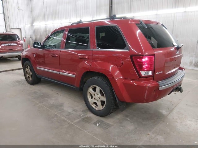 2005 Jeep Grand Cherokee Limited მანქანა იყიდება აუქციონზე, vin: 1J4HR58N95C675092, აუქციონის ნომერი: 45013700