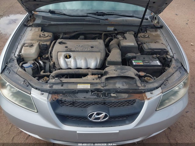 2007 Hyundai Sonata Gls მანქანა იყიდება აუქციონზე, vin: 5NPET46C97H213192, აუქციონის ნომერი: 45013713