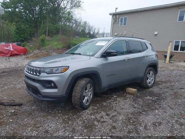 2022 Jeep Compass Latitude 4x4 მანქანა იყიდება აუქციონზე, vin: 3C4NJDBB8NT230985, აუქციონის ნომერი: 45013755