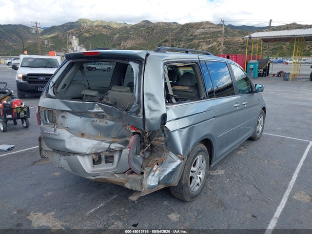 2007 Honda Odyssey Ex-l მანქანა იყიდება აუქციონზე, vin: 5FNRL38657B002282, აუქციონის ნომერი: 45013798