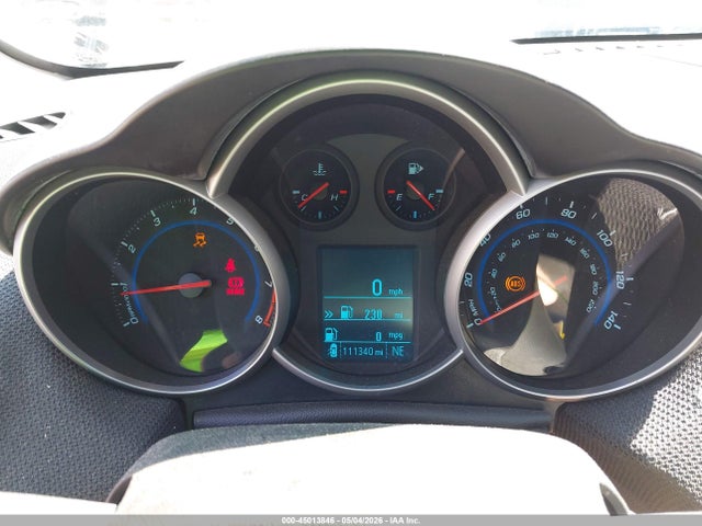 2012 Chevrolet Cruze Eco მანქანა იყიდება აუქციონზე, vin: 1G1PK5SC8C7298931, აუქციონის ნომერი: 45013846