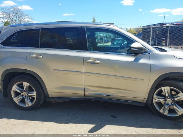 2014 Toyota Highlander Limited V6 მანქანა იყიდება აუქციონზე, vin: 5TDDKRFH6ES012557, აუქციონის ნომერი: 45013885