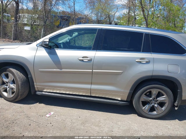 2014 Toyota Highlander Limited V6 მანქანა იყიდება აუქციონზე, vin: 5TDDKRFH6ES012557, აუქციონის ნომერი: 45013885