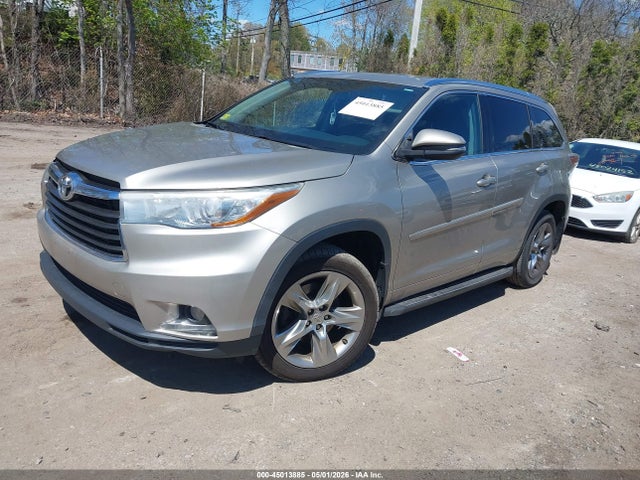 2014 Toyota Highlander Limited V6 მანქანა იყიდება აუქციონზე, vin: 5TDDKRFH6ES012557, აუქციონის ნომერი: 45013885