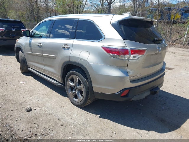2014 Toyota Highlander Limited V6 მანქანა იყიდება აუქციონზე, vin: 5TDDKRFH6ES012557, აუქციონის ნომერი: 45013885