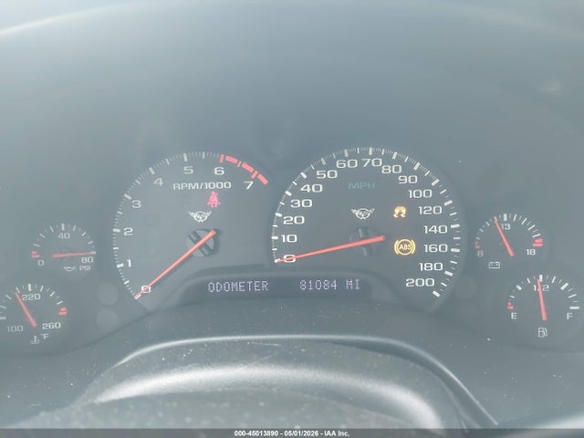 2000 Chevrolet Corvette მანქანა იყიდება აუქციონზე, vin: 1G1YY32G1Y5118637, აუქციონის ნომერი: 45013890