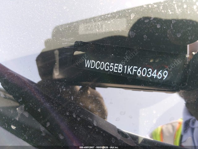 WDC0G5EB1KF603469 Mercedes-Benz Glc 350e 4matic
