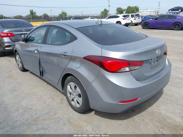 45013952 :رقم المزاد ، 5NPDH4AE4GH749814 vin ، 2016 Hyundai Elantra Se مزاد بيع