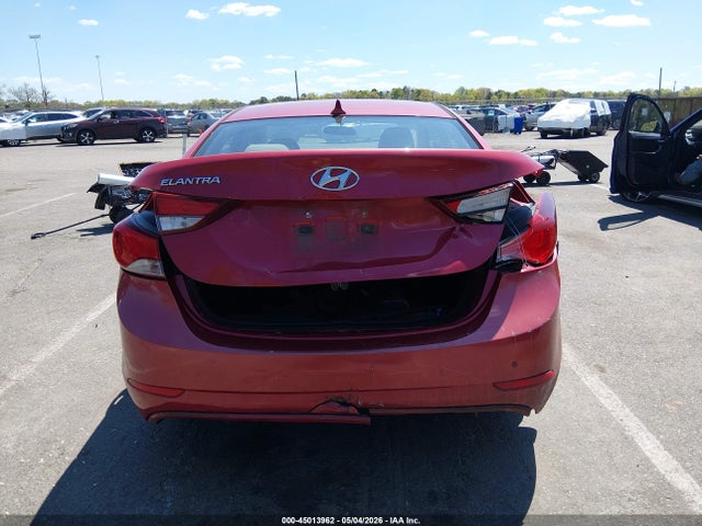 Продажа на аукционе авто 2015 Hyundai Elantra Se, vin: KMHDH4AE0FU390364, номер лота: 45013962