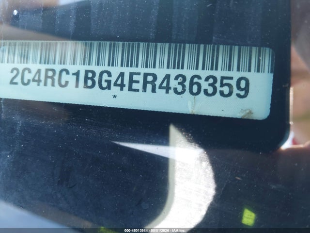 45013984 :رقم المزاد ، 2C4RC1BG4ER436359 vin ، 2014 Chrysler Town & Country Touring مزاد بيع