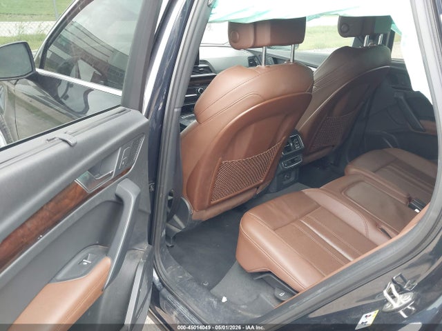 2018 Audi Q5 2.0t Premium/2.0t Tech Premium მანქანა იყიდება აუქციონზე, vin: WA1CNAFY1J2190957, აუქციონის ნომერი: 45014049