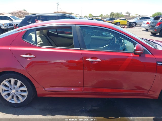 45014069 :رقم المزاد ، 5XXGM4A79FG465924 vin ، 2015 Kia Optima Lx مزاد بيع