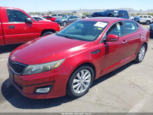 45014069 :رقم المزاد ، 5XXGM4A79FG465924 vin ، 2015 Kia Optima Lx مزاد بيع