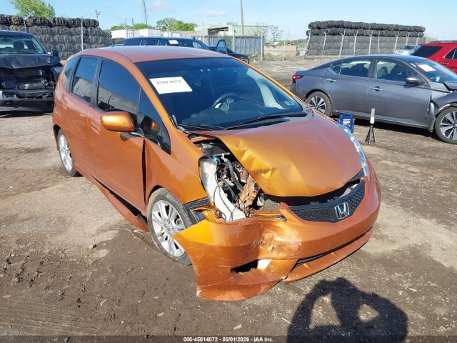 45014072 :رقم المزاد ، JHMGE88489S025377 vin ، 2009 Honda Fit Sport مزاد بيع