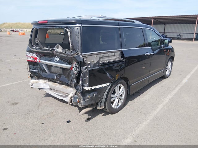 Продажа на аукционе авто 2012 Nissan Quest Sl, vin: JN8AE2KP9C9046846, номер лота: 45014086