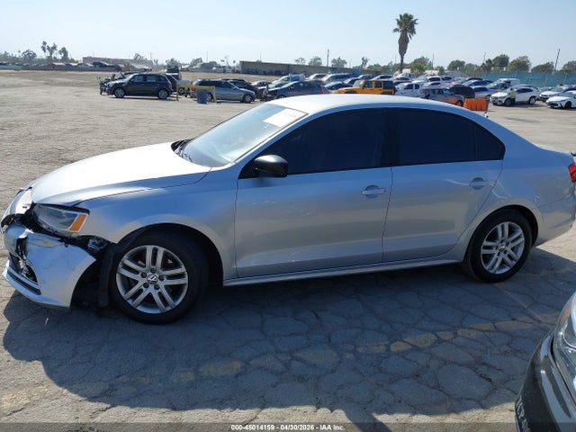 45014159 :رقم المزاد ، 3VW2K7AJ6FM216098 vin ، 2015 Volkswagen Jetta 2.0l S مزاد بيع
