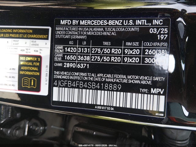 4JGFB4FB4SB418889 Mercedes-Benz Gle 350 4matic