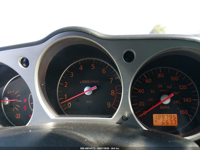 2007 Nissan 350z მანქანა იყიდება აუქციონზე, vin: JN1BZ34D57M505471, აუქციონის ნომერი: 45014172