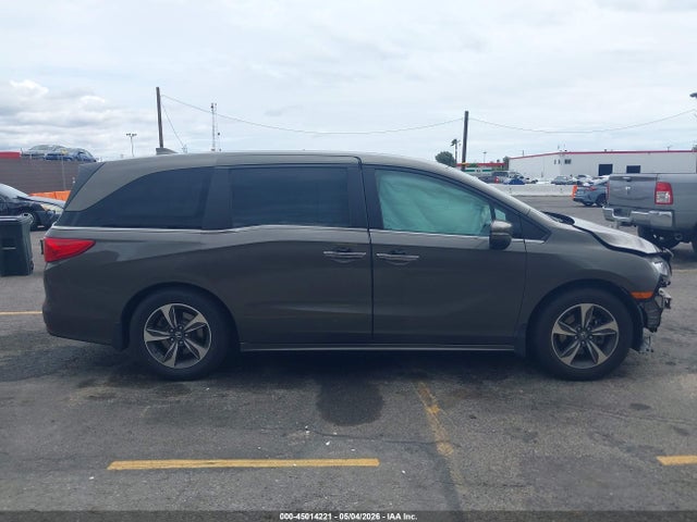 2018 Honda Odyssey Touring მანქანა იყიდება აუქციონზე, vin: 5FNRL6H89JB005583, აუქციონის ნომერი: 45014221