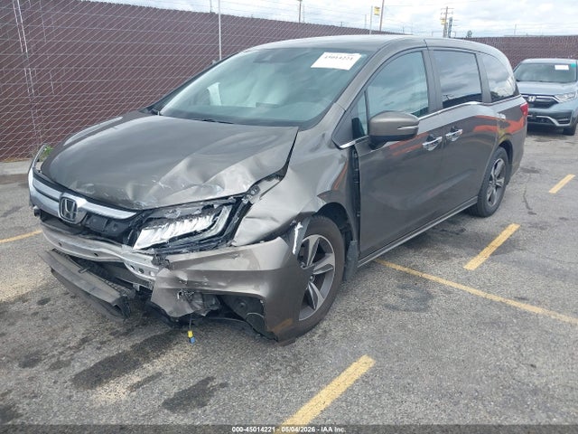 2018 Honda Odyssey Touring მანქანა იყიდება აუქციონზე, vin: 5FNRL6H89JB005583, აუქციონის ნომერი: 45014221