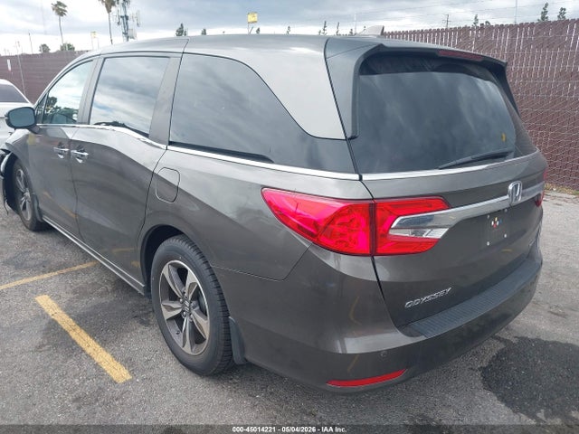 2018 Honda Odyssey Touring მანქანა იყიდება აუქციონზე, vin: 5FNRL6H89JB005583, აუქციონის ნომერი: 45014221